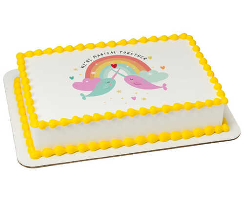 We're Magical Together PhotoCake® Edible Image®