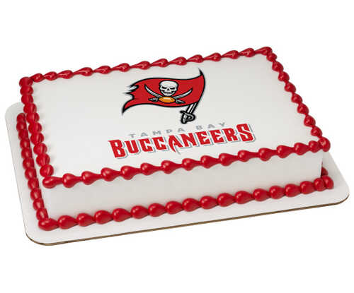 NFL - Tampa Bay Buccaneers Team PhotoCake® Edible Image®