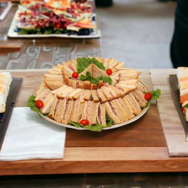 Whole Wheat Bread Sandwich Tray