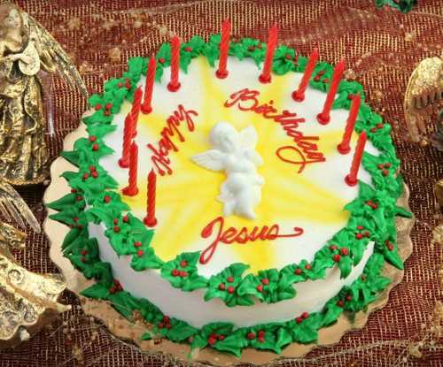 Happy Birthday Jesus Cake