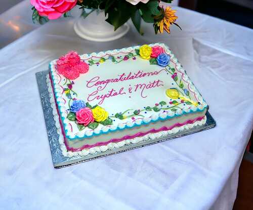 Baby Booties Shower Cake