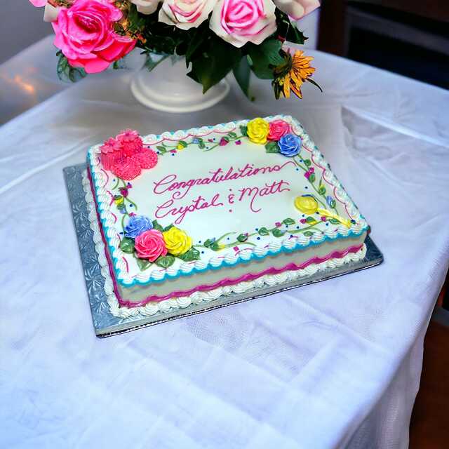 Baby Booties Shower Cake