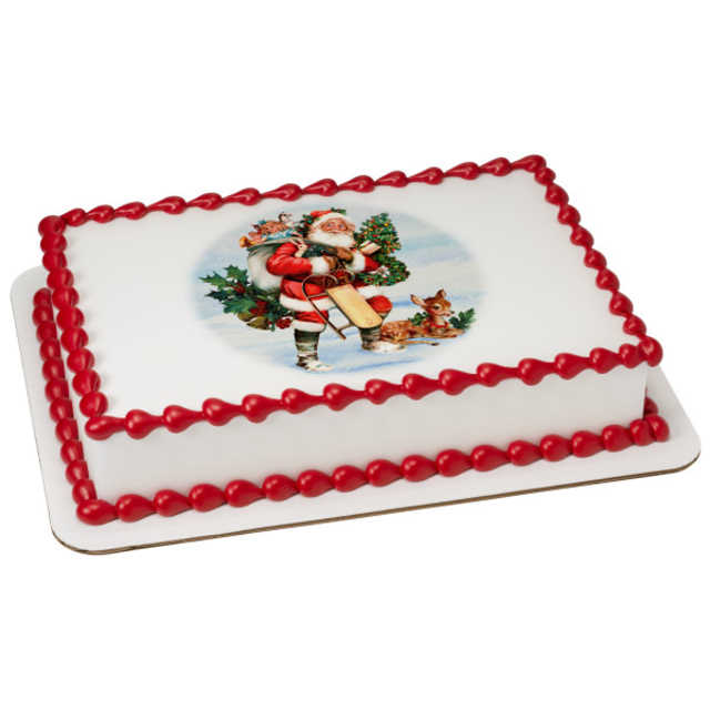 Delivering Toys PhotoCake® Edible Image®