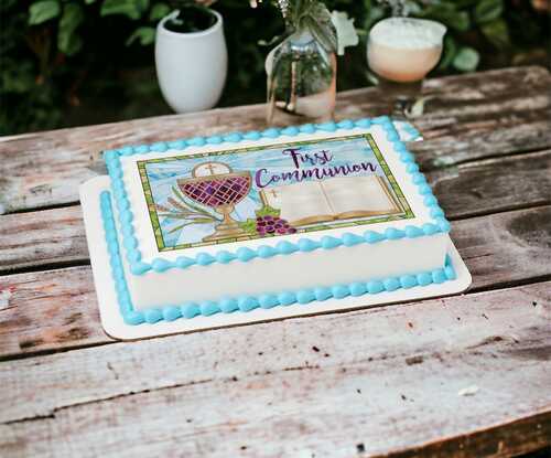 First Communion PhotoCake® Image