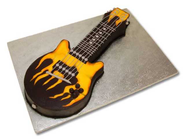 Cut-Out Electric Guitar