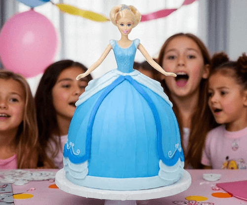 Disney Princess Cinderella Doll Cake