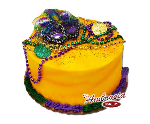 Mardi Gras Cakes