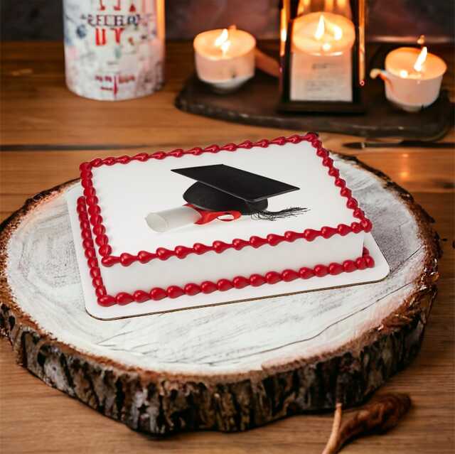 Graduation Hat PhotoCake® Edible Image®