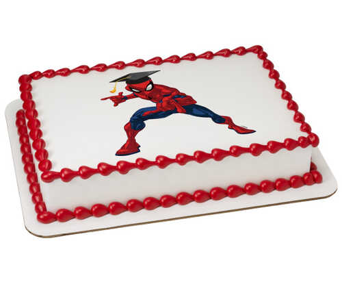 Marvel's Spider-Man™ Graduation PhotoCake® Edible Image®