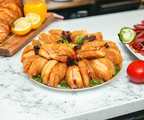 Mini Croissant Sandwich Tray