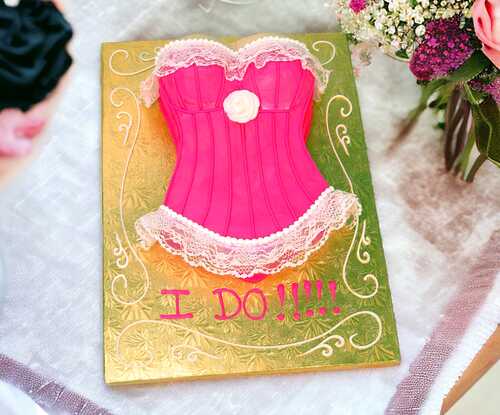 Bridal Shower Corset Teddy