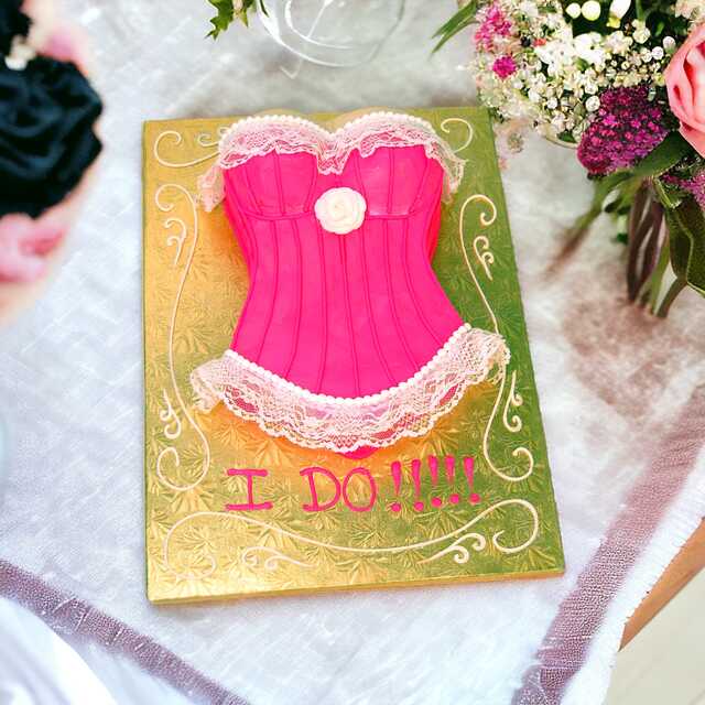 Bridal Shower Corset Teddy