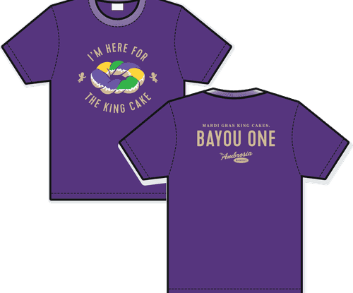 Ambrosia Mardi Gras T-Shirt - BAYOU ONE