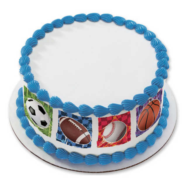 All Star PhotoCake® Image Strips Cake