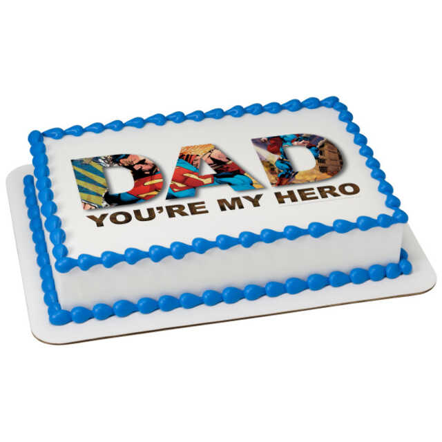 Superman™ You're My Hero PhotoCake® Edible Image®