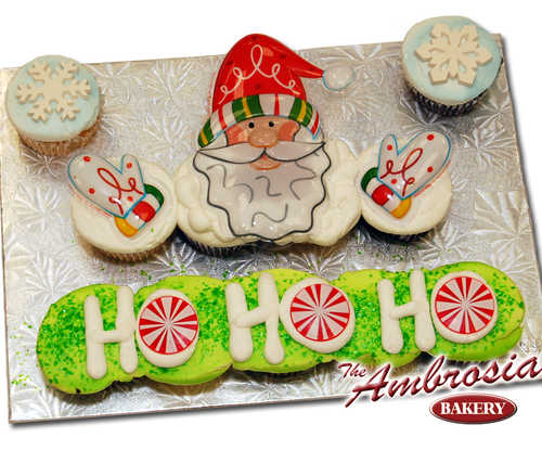 Ho Ho Ho! (Dozen Cupcakes)