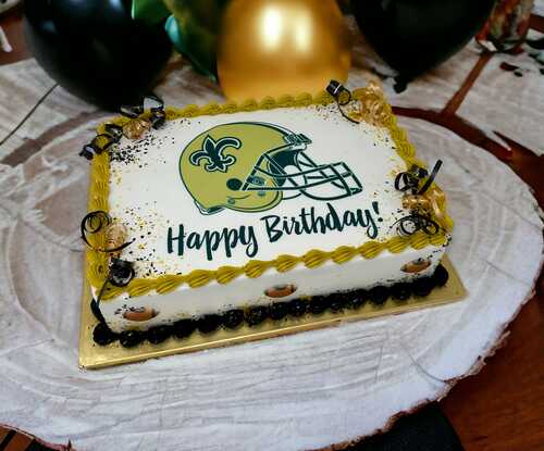 NFL SAINTS - Edible Image - PhotoCake®