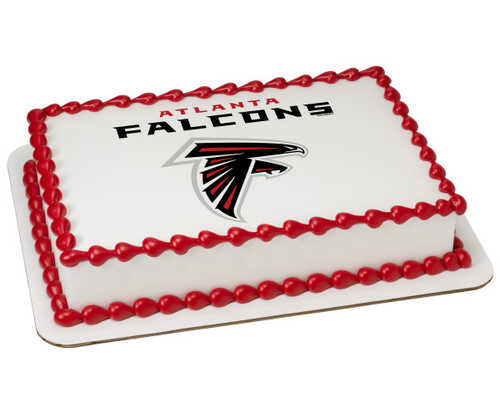 NFL - Atlanta Falcons - Team PhotoCake® Edible Image® 