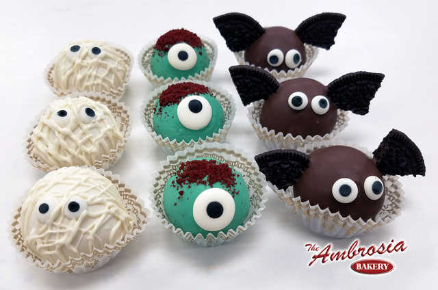 Halloween Monster Cake Balls (12 Cake Balls)