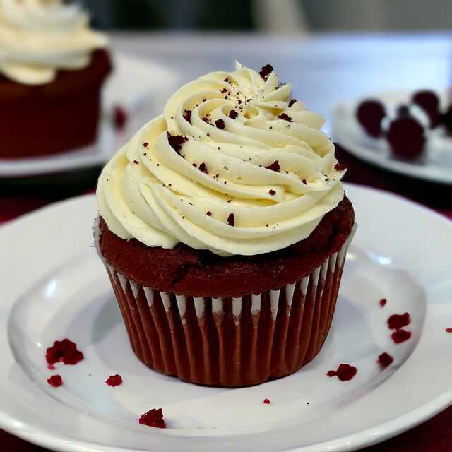 Red Velvet Gourmet Cupcake