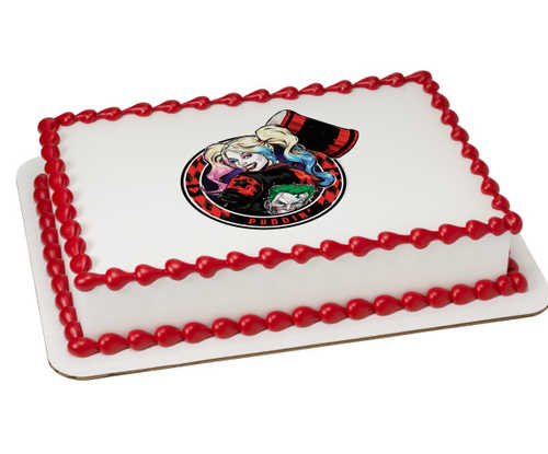 Batman™ Harley Quinn PhotoCake® Edible Image®