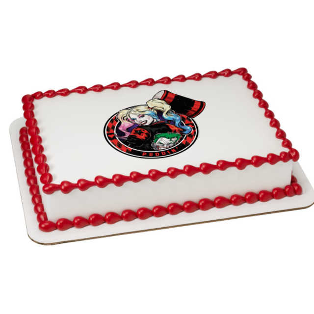 Batman™ Harley Quinn PhotoCake® Edible Image®