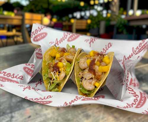 Shrimp and Catfish Tacos!