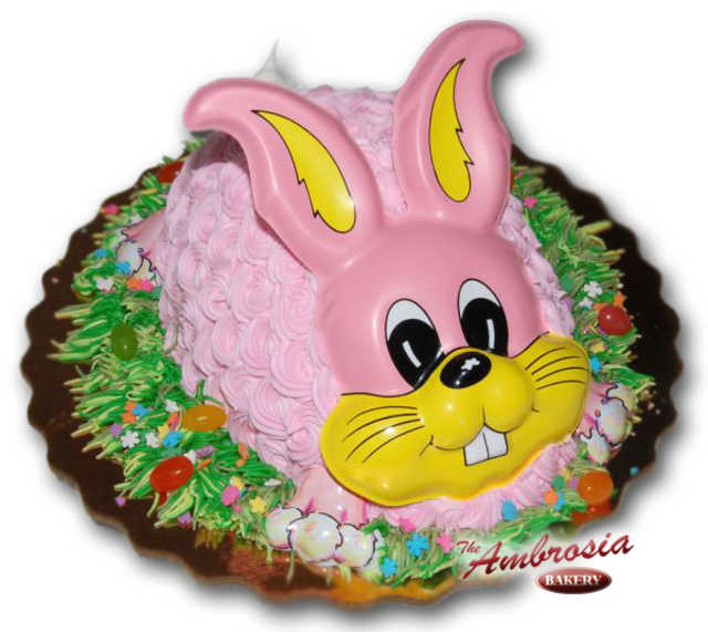 Easter Bunny  Egg Cake