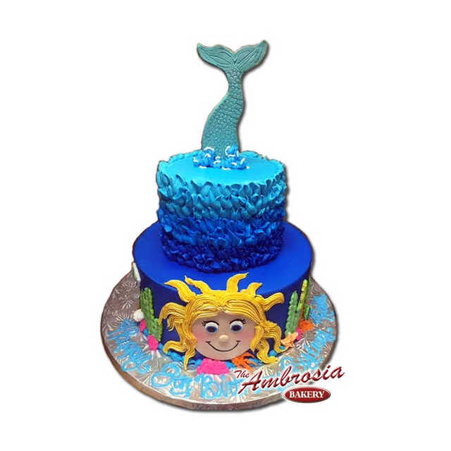 My Little Mermaid Cake