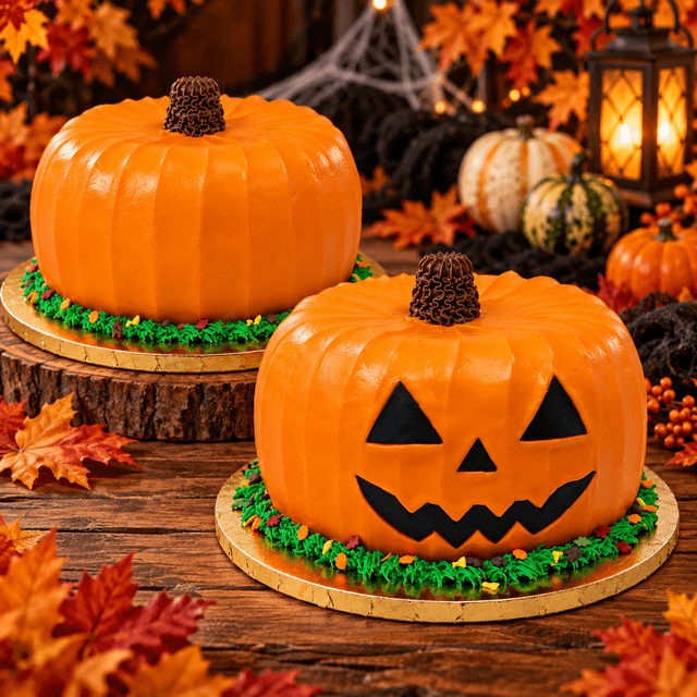 Holiday Sculpted Pumpkin ๐