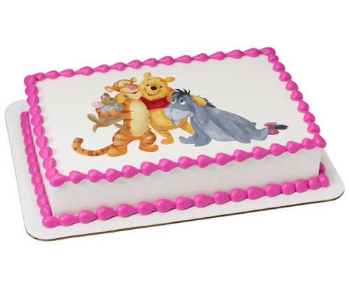 Disney Winnie the Pooh and Friends PhotoCake® Edible Image®