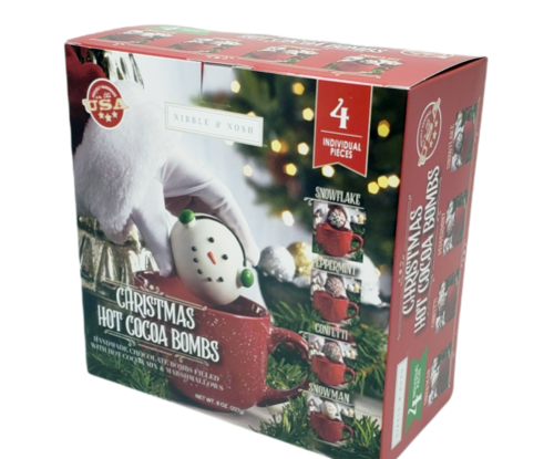 Christmas Cocoa Bombs
