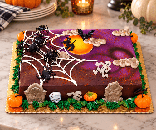 Creepy Spider Cake