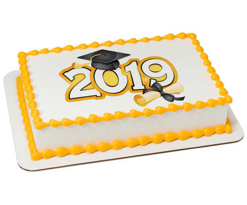 Traditional Grad 2019 PhotoCake® Image