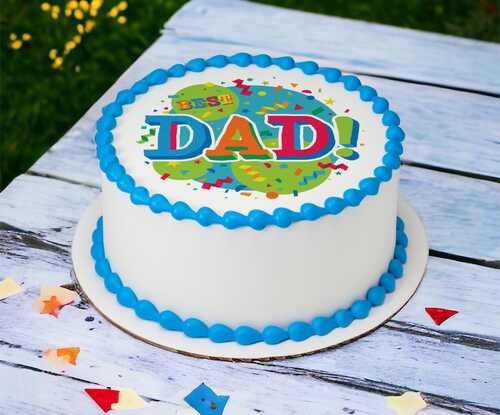 Best Dad Edible Image® Confetti