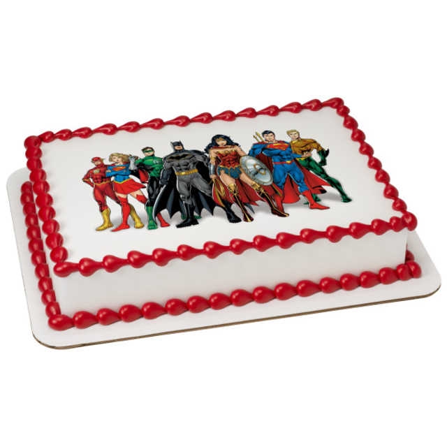 Justice League™ PhotoCake® Edible Image®