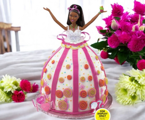 Barbie Doll Celebration Cake