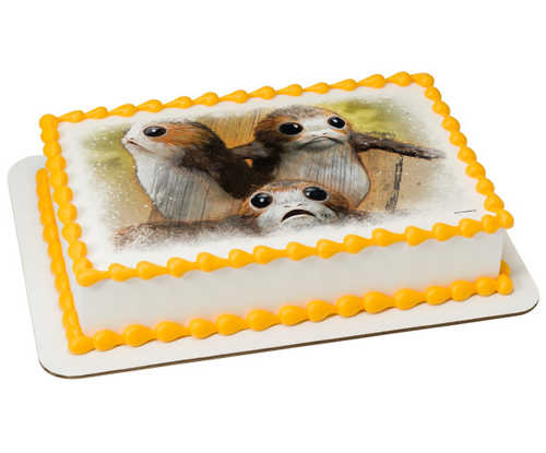 Star Wars™: The Last Jedi Porgs PhotoCake® Edible Image®