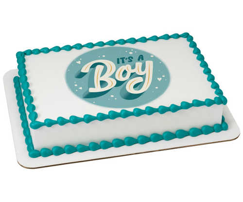 It’s a Boy PhotoCake® Edible Image®