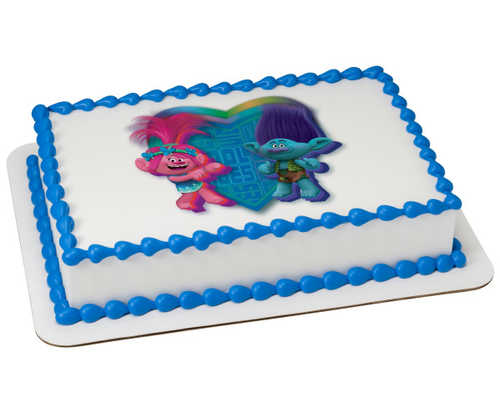 DreamWorks - Trolls Cool Vibes PhotoCake® Edible Image®