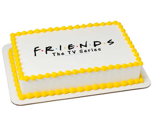 Friends Logo PhotoCake® Edible Image®