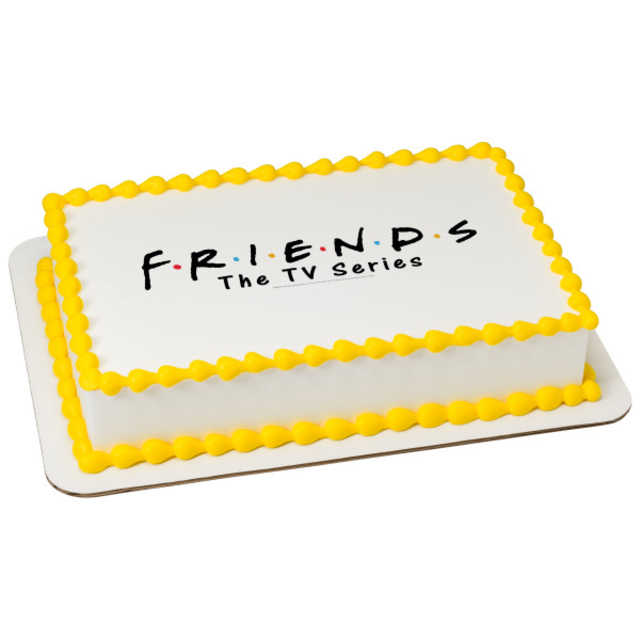 Friends Logo PhotoCake® Edible Image®