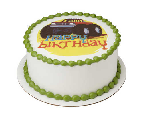 Big Truck Birthday Edible Image®