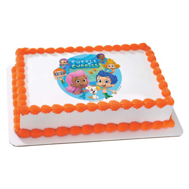 Bubble Guppies - Gil and Molly PhotoCake®