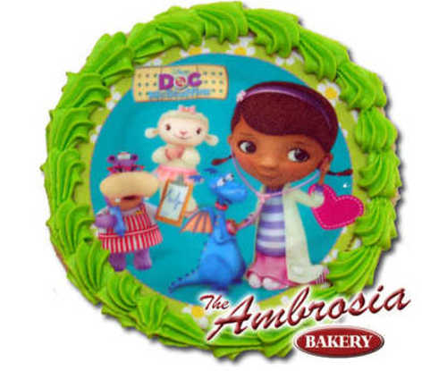 Decorated Disney - Doc McStuffins Edible Image® Cookie