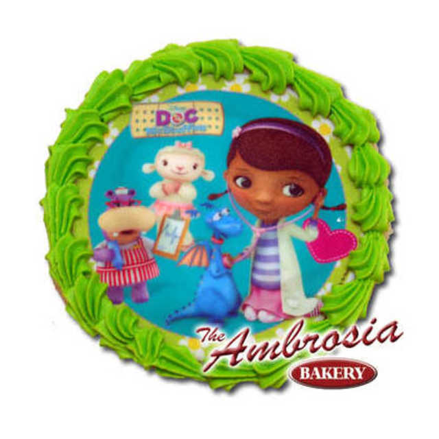 Decorated Disney - Doc McStuffins Edible Image® Cookie