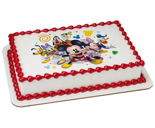 Disney Mickey Mouse Funhouse Epic Fun PhotoCake® Edible Image®