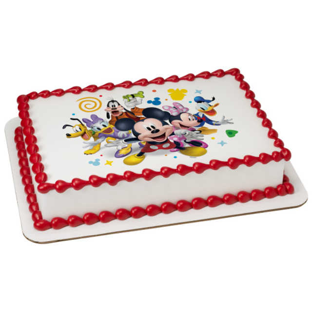 Disney Mickey Mouse Funhouse Epic Fun PhotoCake® Edible Image®