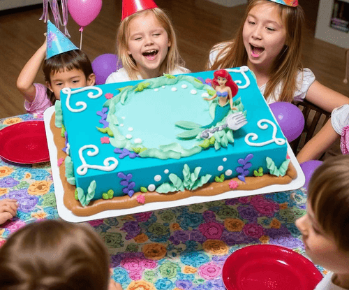 Disney Princess Ariel Colors of the Sea DecoSet® Kit Cake