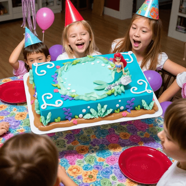 Disney Princess Ariel Colors of the Sea DecoSet® Kit Cake